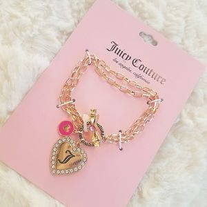 NWT JUICY COUTURE CHARM💛💕 BRACELET💕💛